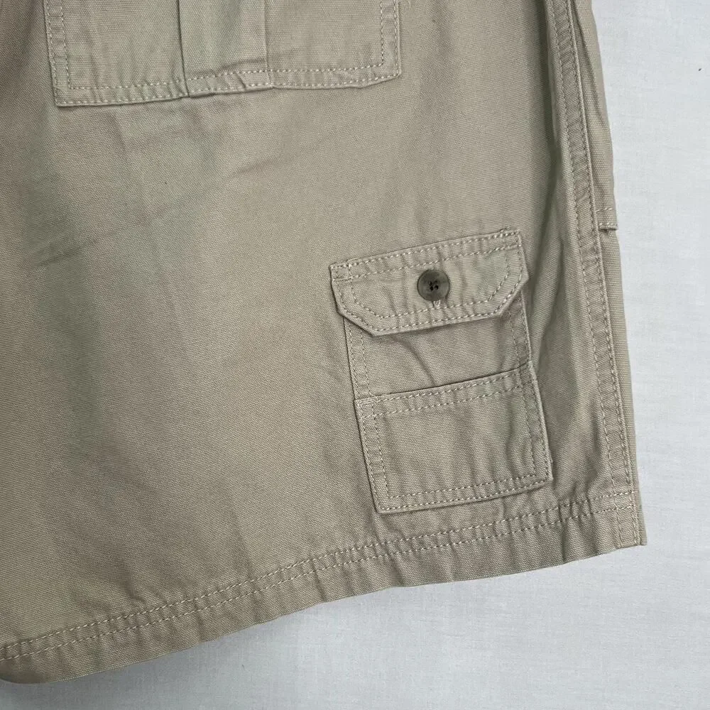 Red Head Brand Co Shorts Mens 42 Khaki Beige Beachcomber Cargo Flat Front‎